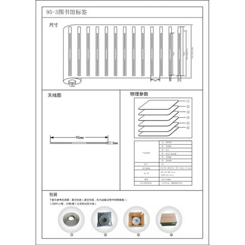 UHF 95X3 MM 